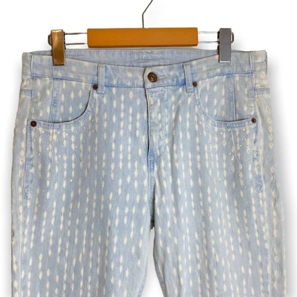 MAC Light Wash Spotted & Embellished Skinny Jeans - Picture 3 of 10